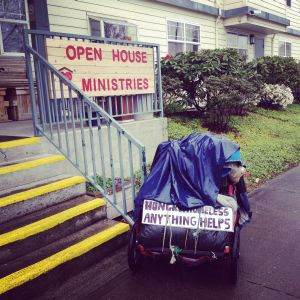 Family moving into a new home.