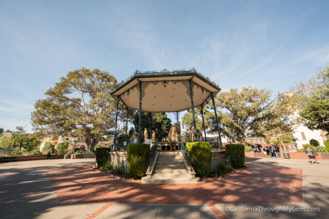 Los Angeles Plaza Park in Olvera Street