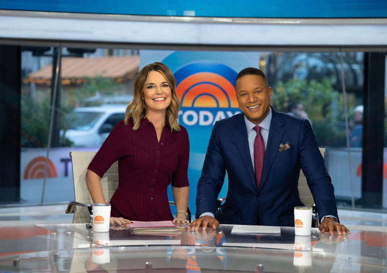 Savannah Guthrie and Craig Melvin, anchors of the Today Show.